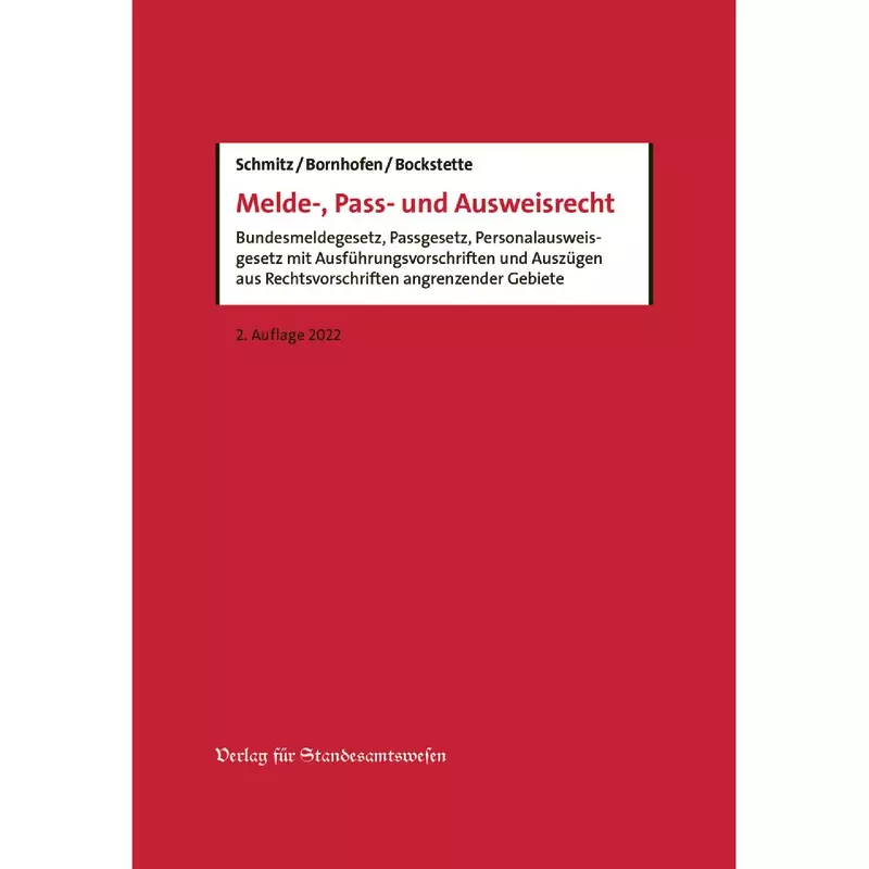 Melde-, Pass- und Ausweisrecht