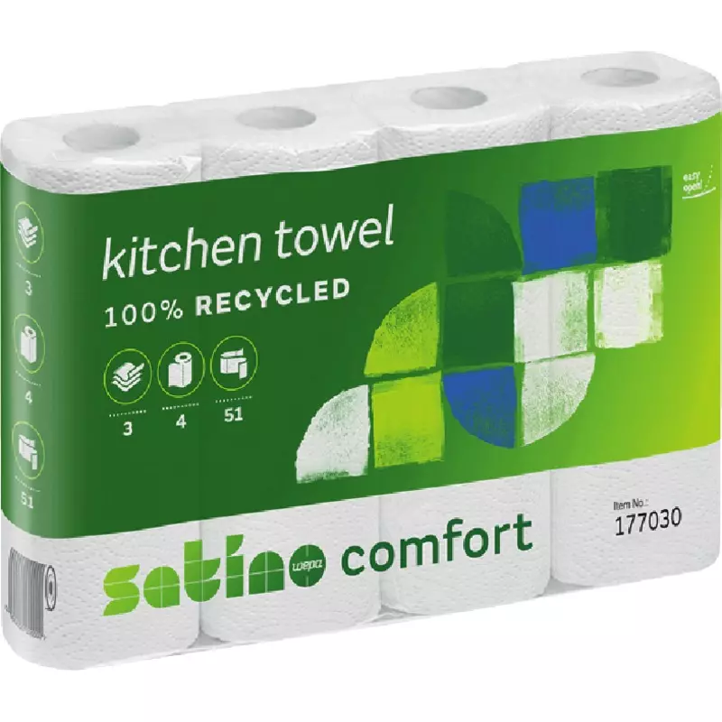 Satino Küchenrollen Comfort, 3-lagig