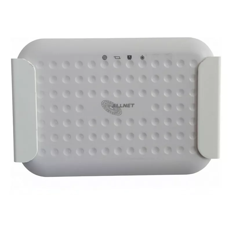 ALLNET Wandhalterung fr ISP Bridge Modem ALL-BM200 VDSL2 (wei, mit Diebstahlschutz)
