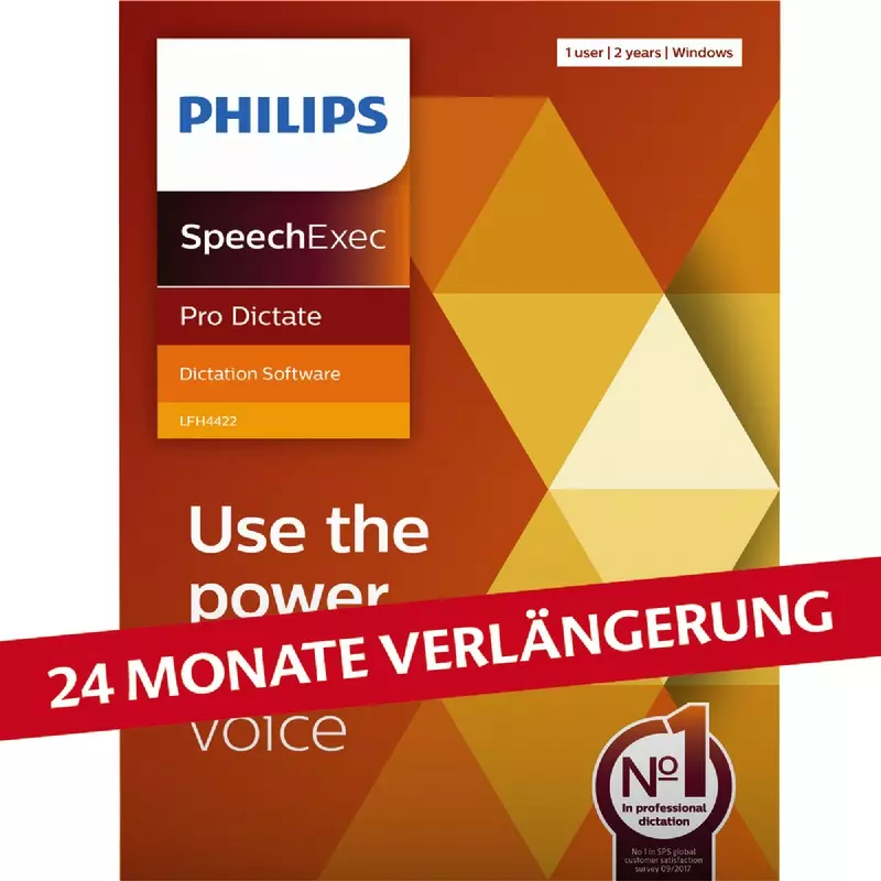 PHILIPS SpeechExec Pro Dictate LFH 4412 - Lizenzverlängerung für 24 Monate