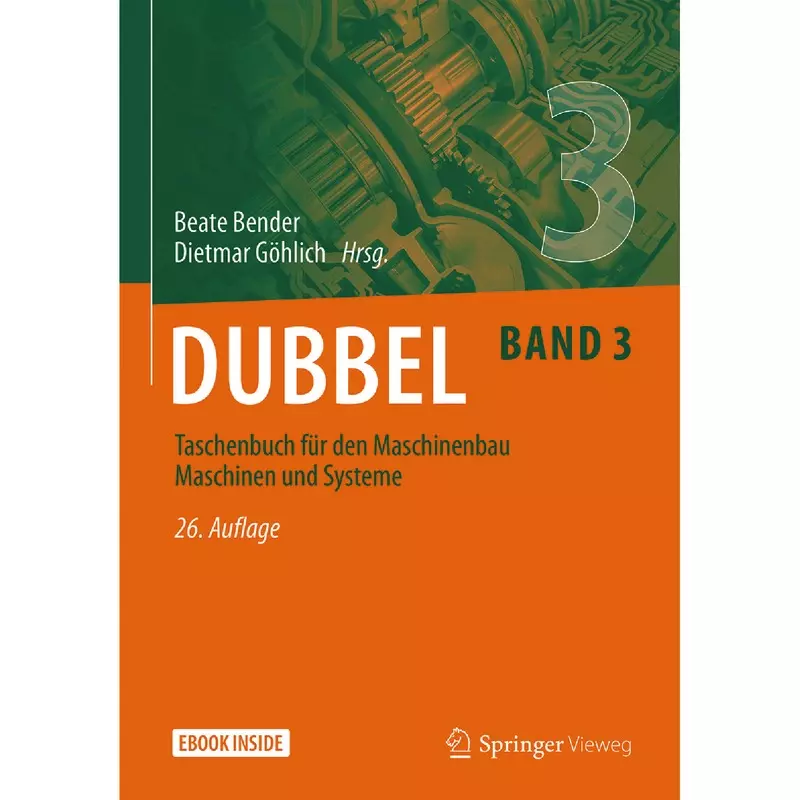 Dubbel Taschenbuch für den Maschinenbau Band 3