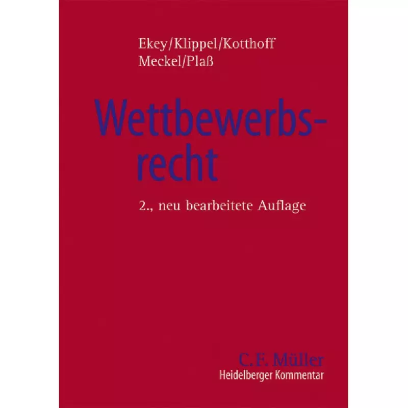 Heidelberger Kommentar zum Wettbewerbsrecht
