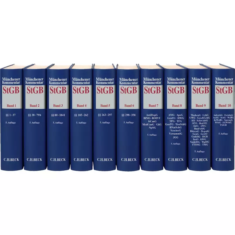 Münchener Kommentar zum Strafgesetzbuch: StGB Gesamtwerk