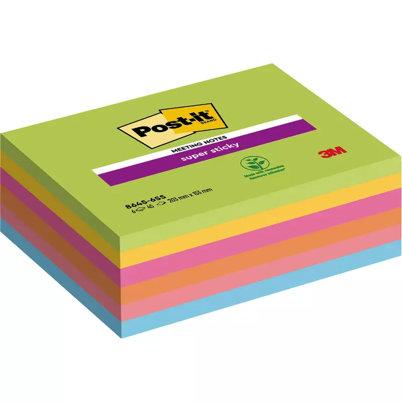 Post-it® Super Sticky Meeting Notes