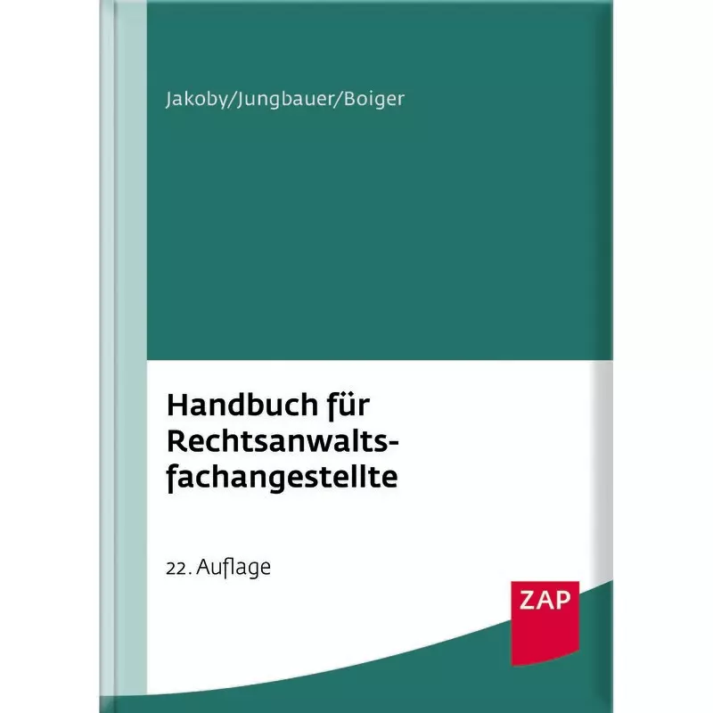 Handbuch für Rechtsanwaltsfachangestellte