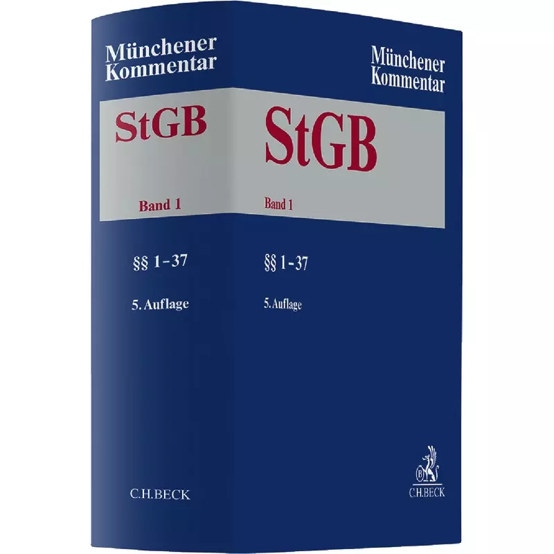 Münchener Kommentar zum Strafgesetzbuch: StGB, Band 1: §§ 1-37