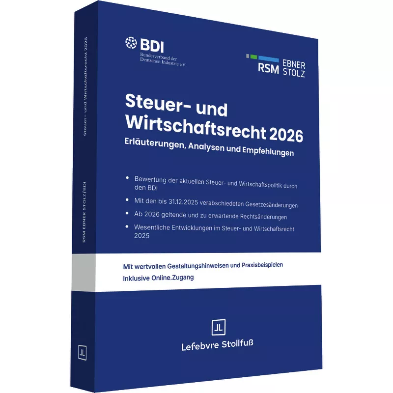 Steuer- und Wirtschaftsrecht 2026