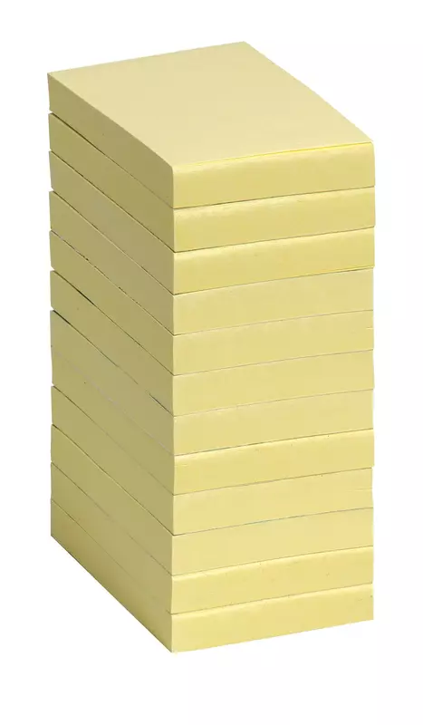 Haftnotizen 50 x 75 mm, gelb