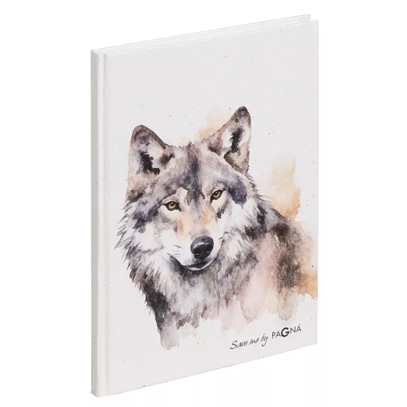 Notizbuch Safe Me No. 5 Wolf, A5, 64 Blatt, dotted PAGNA 26105-15