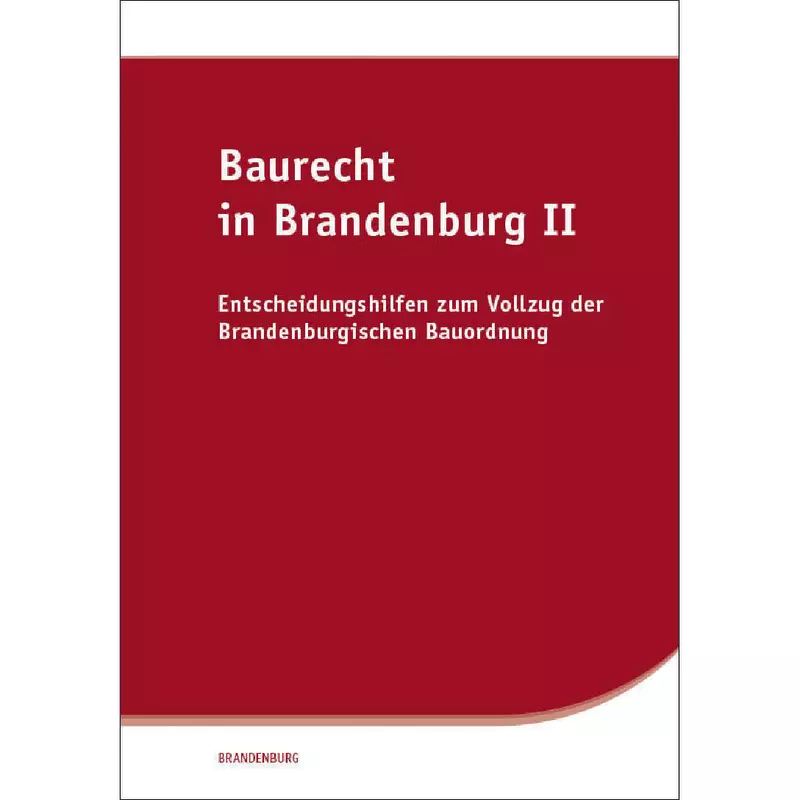 Baurecht in Brandenburg II