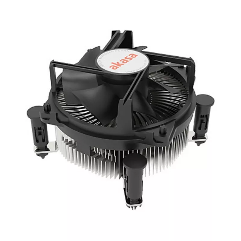 K Akasa AK-CC6606BP01 Low Profile CPU-Kühler - Sockel LGA 1700, 63,2mm hoch