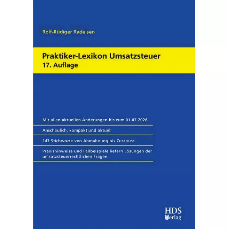 Praktiker-Lexikon Umsatzsteuer