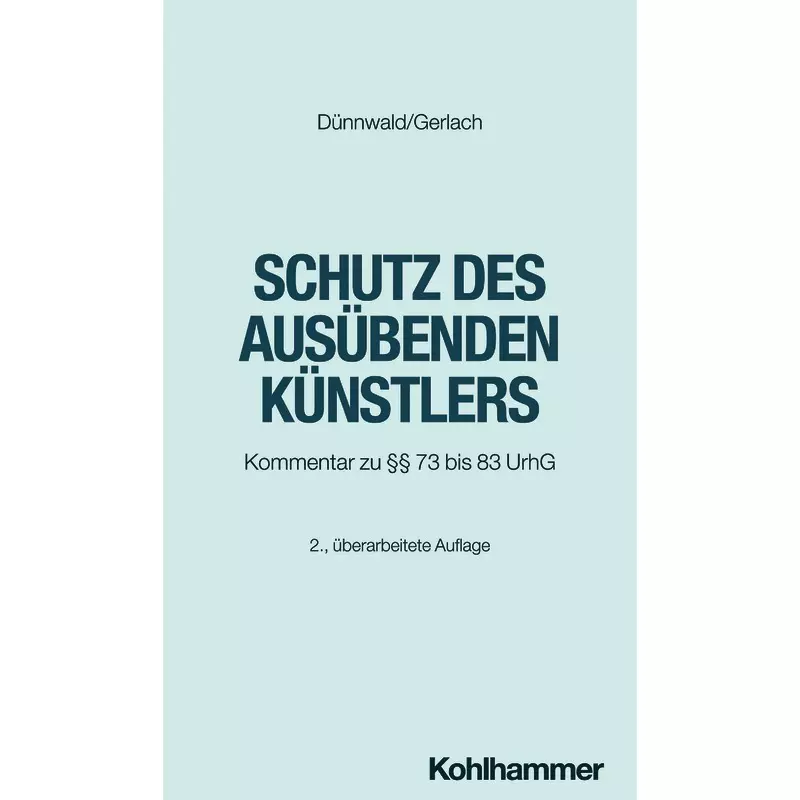 Schutz des ausübenden Künstlers