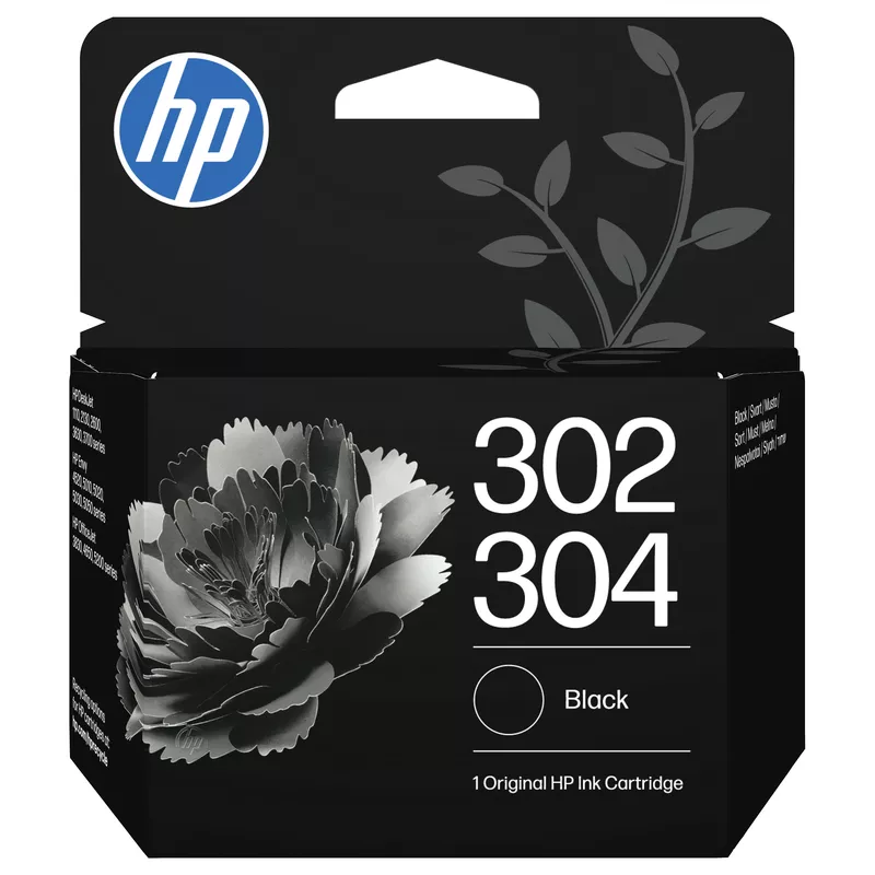 HP 302/304 Tri-color/Black Ink Crtg 2-Pk Schwarz, Cyan, Magenta, Gelb 120Seiten 150Seiten