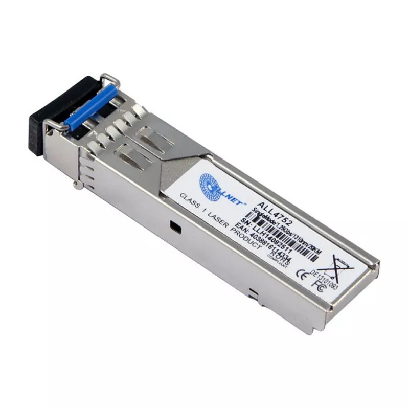 ALLNET Switch Modul ALL4752-INDU SFP(Mini-GBIC), 1000Mbit, LX/LC, 20KM, Industrial, -40/+85 Grad,