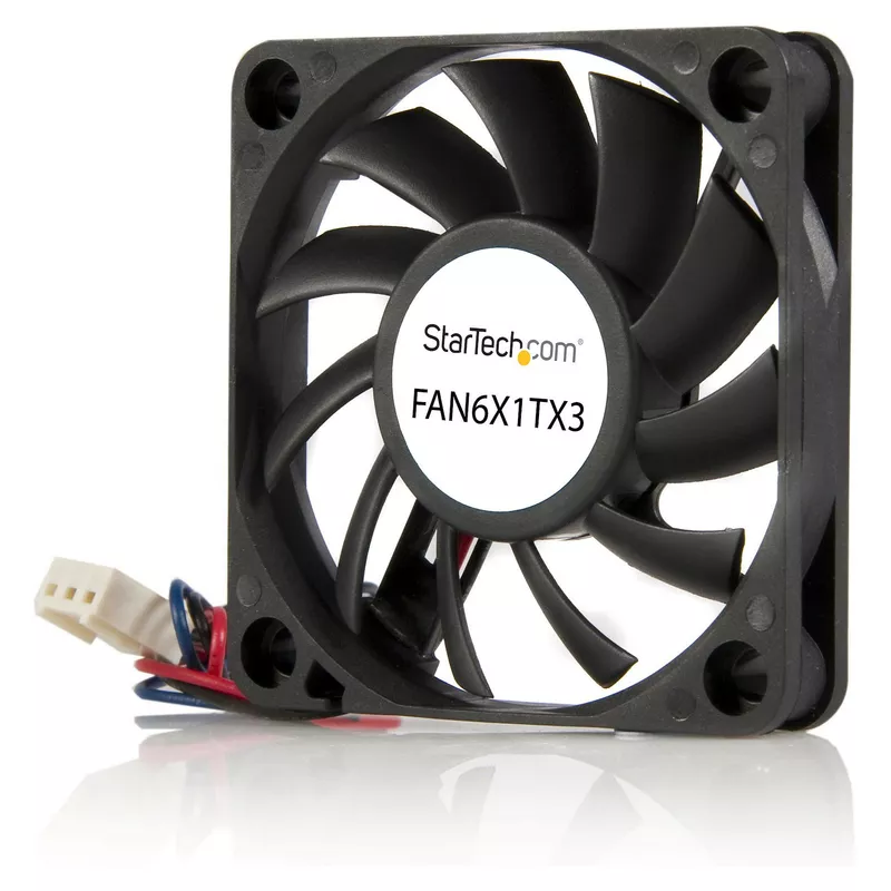 60x10mm Replacement Ball Bearing Computer Case Fan w/ TX3 Connector