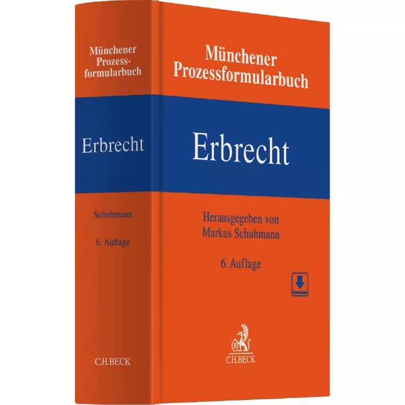 Münchener Prozessformularbuch Band 4: Erbrecht
