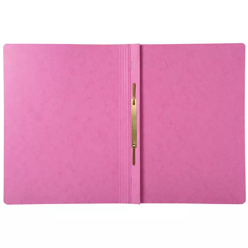 Schnellhefter Iderama aus Colorspan-Karton, kaschiert, 355g/m2, für DIN A4 - Rosa