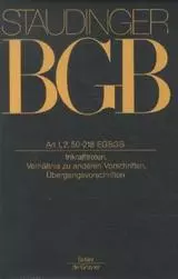 BGB - Bürgerliches Gesetzbuch - Einleitung zu Art 1 ff. EGBGB