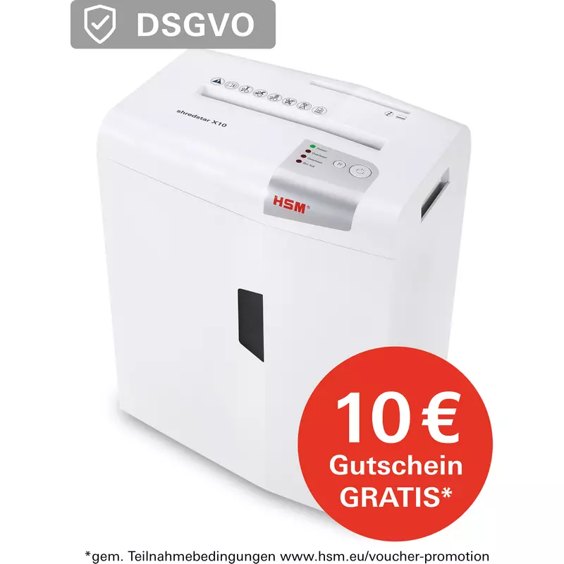 Aktenvernichter HSM shredstar X10
