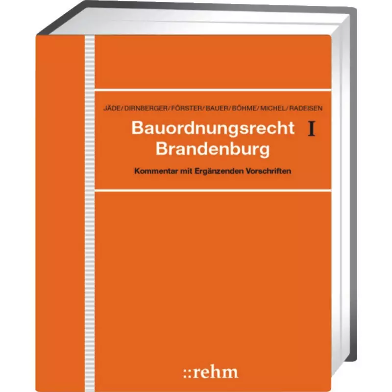 Bauordnungsrecht Brandenburg - mit Fortsetzungsbezug