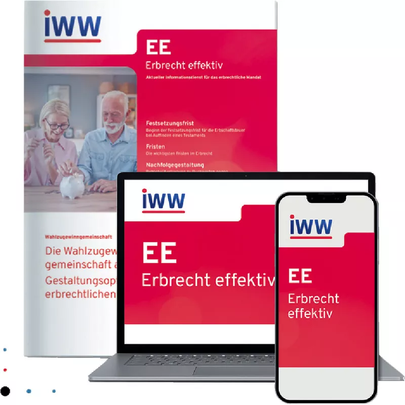 EE Erbrecht effektiv -  Probeabonnement