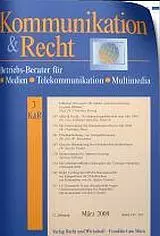 KUR - Kommunikation und Recht - Abonnement