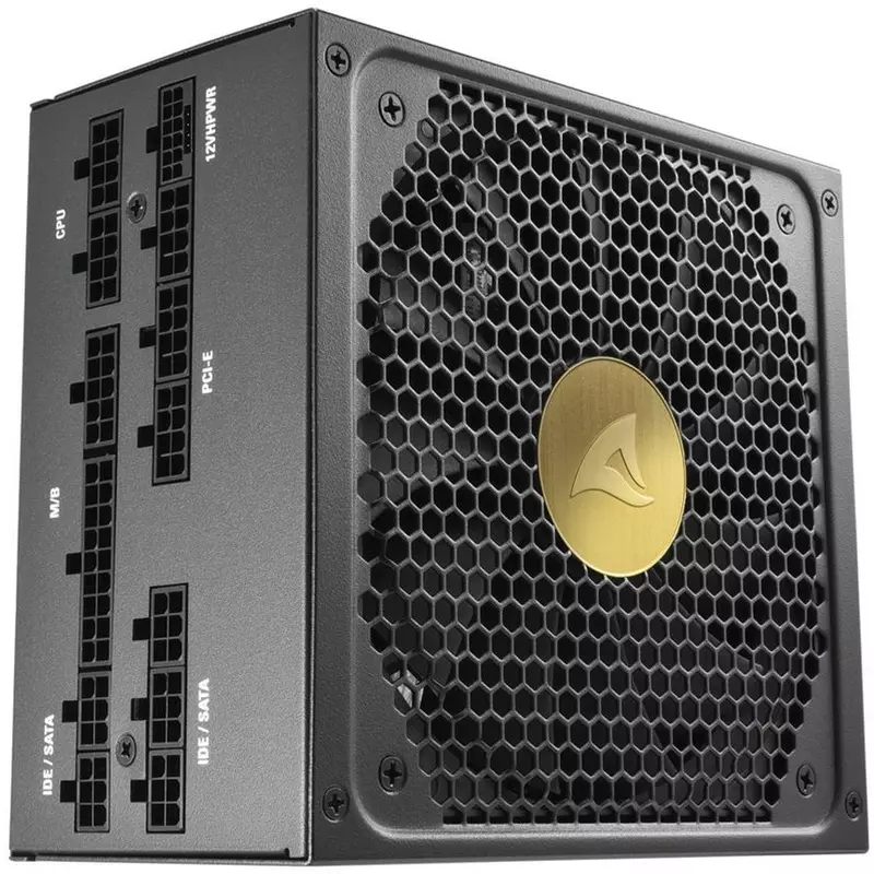 1000W Sharkoon REBEL P30 Gold 1000W ATX3.0 (schwarz, 4x PCIe, Kabel-Management, 1000 Watt)