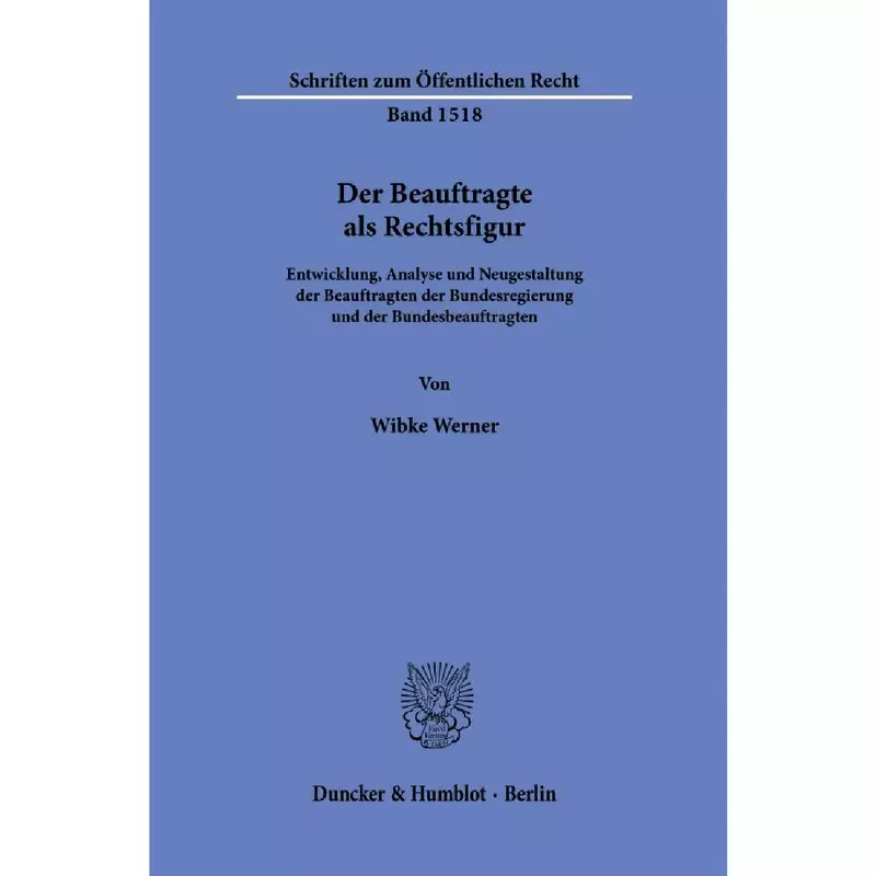 Der Beauftragte als Rechtsfigur