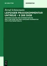 Leipziger Praxiskommentar Untreue - § 266 StGB