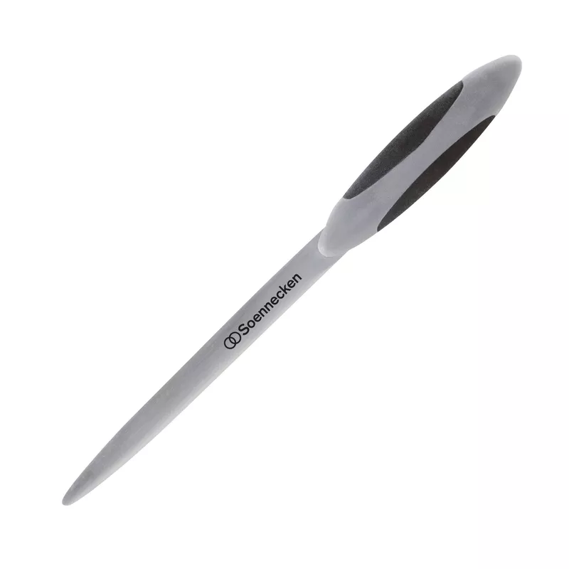 Soennecken Brieföffner 23cm Softgriff schwarz/grau