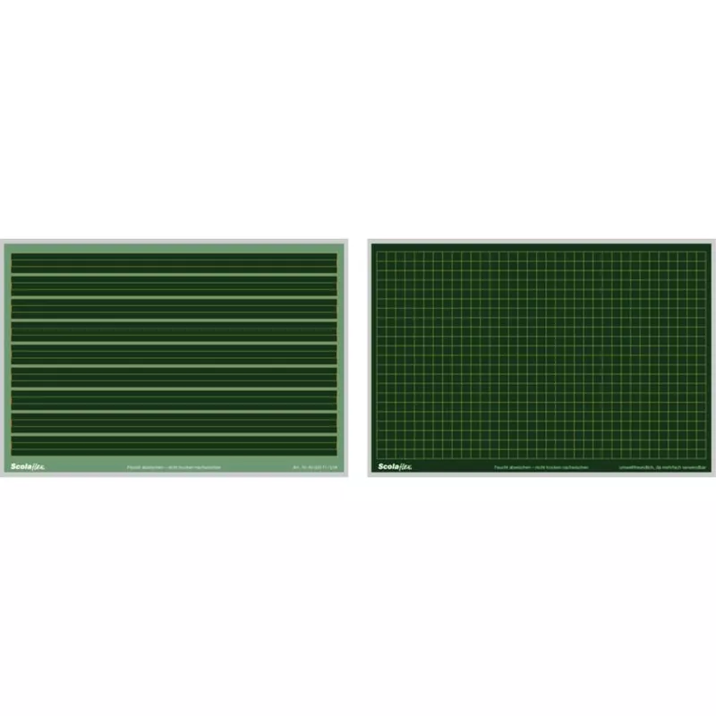 Schülertafel Scolaflex, 259x177mm, System Baden-Württemberg STAUFEN 20071