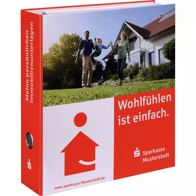 Sparkasse Immobilien-Ordner + Register