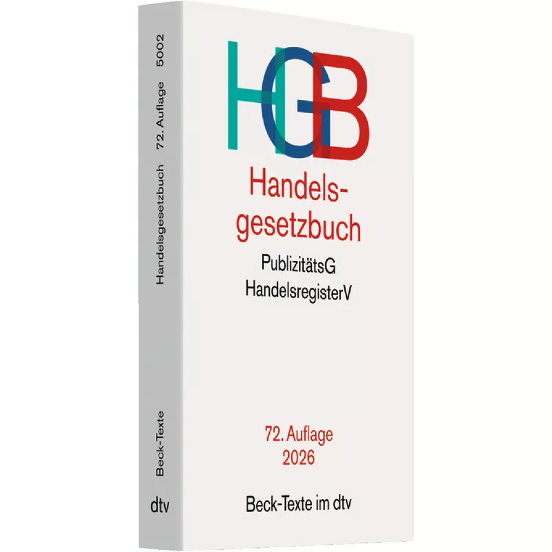 HGB - Handelsgesetzbuch (dtv 53360)