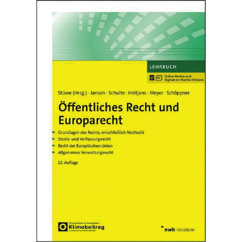 Öffentliches Recht und Europarecht