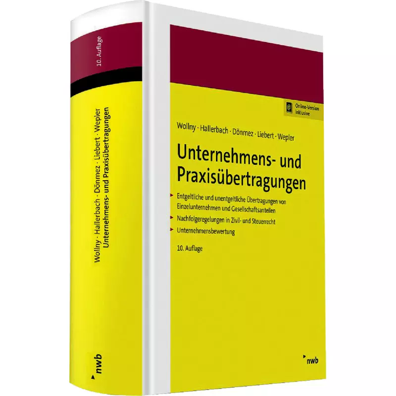 Unternehmens- und Praxisübertragungen