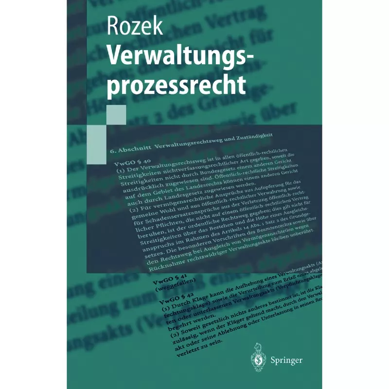 Verwaltungsprozessrecht
