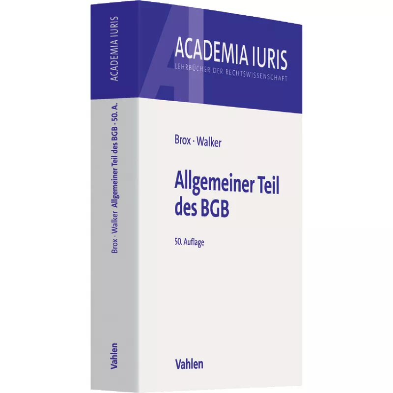 Allgemeiner Teil des BGB