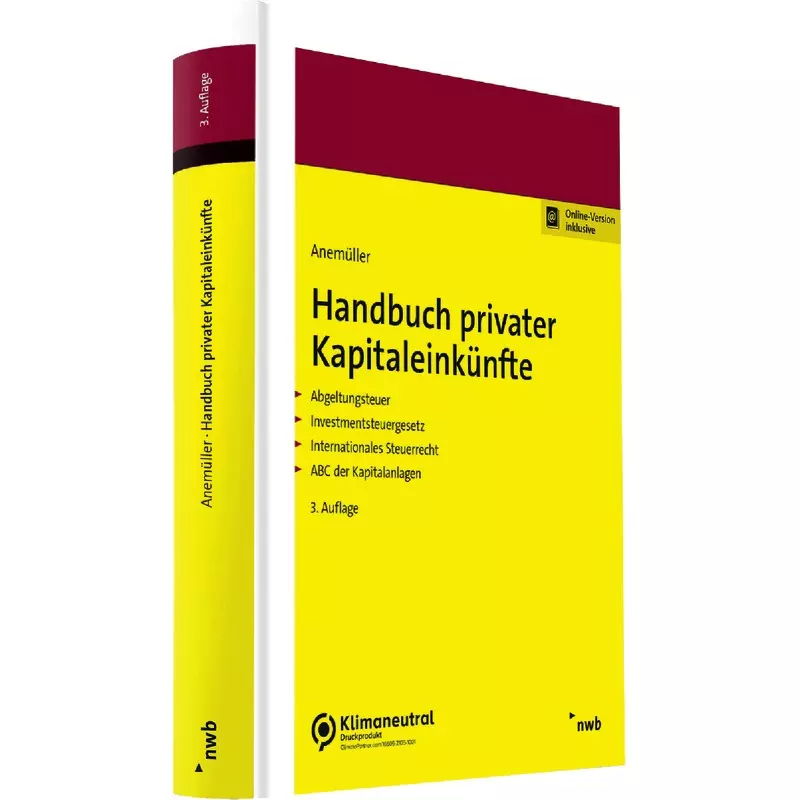 Handbuch privater Kapitaleinkünfte