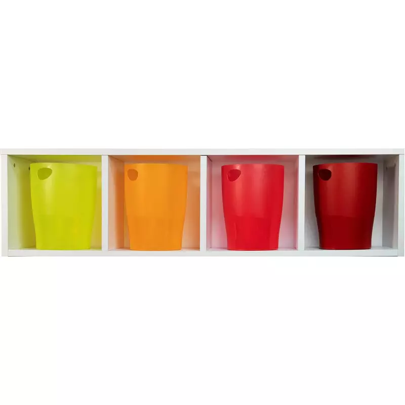 Papierkorb Ecobin, 15 Liter, Chromaline - Anisgrün