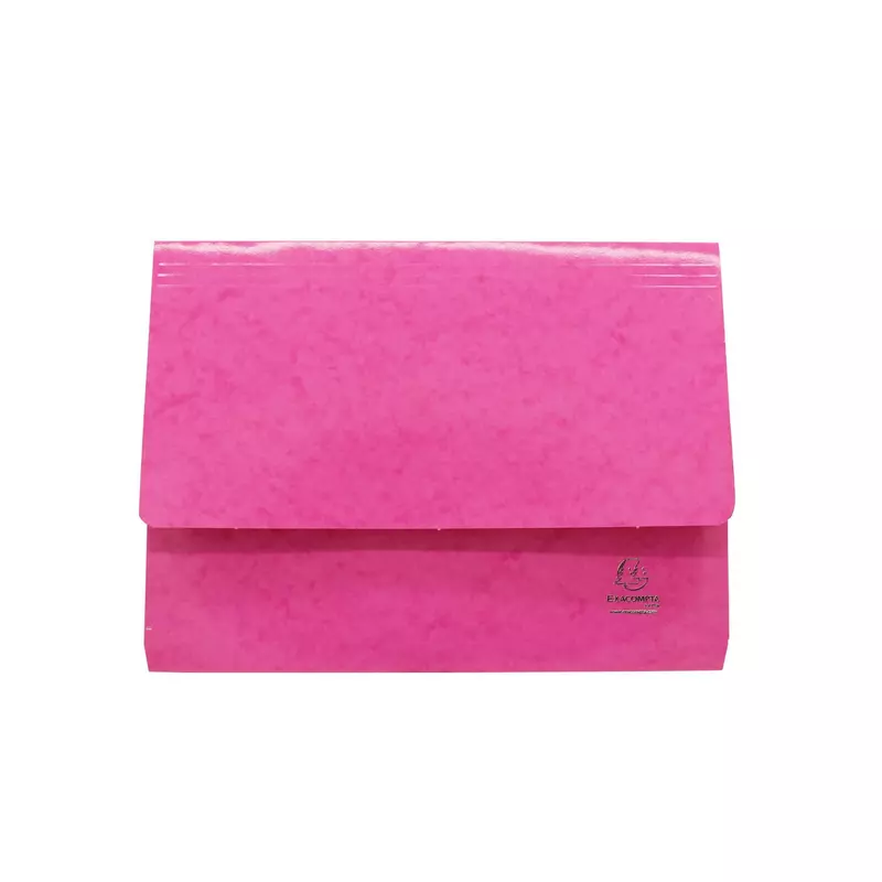 Aktenmappe mit Verschlussklappe, Colorspan-Karton 265g, 24x32cm für DIN A4, Iderama - Farben sortiert