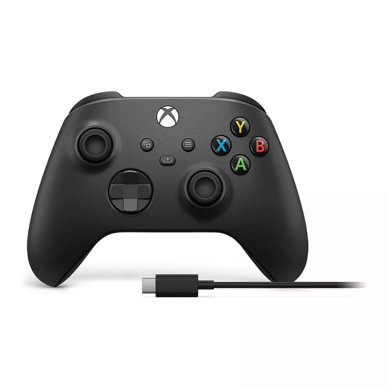 MICROSOFT XBOX Wireless Controller + USB-C Kabel Black