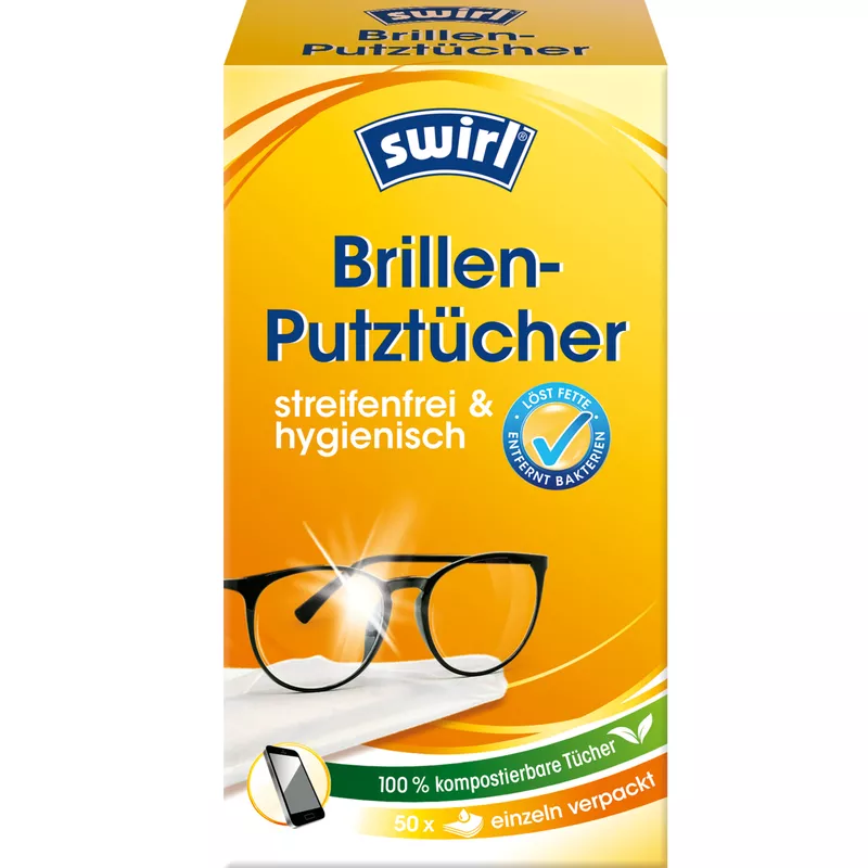 Swirl Brillen-Putztücher 50St