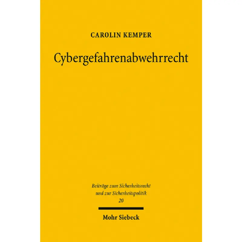 Cybergefahrenabwehrrecht