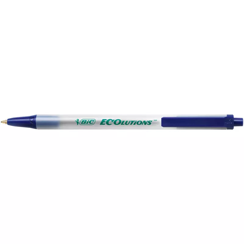 Bic Kugelschreiber ECOlutions Clic Stic 0,4mm blau