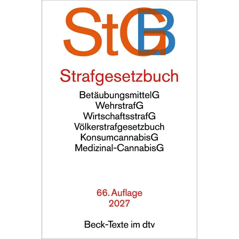 Strafgesetzbuch - StGB (dtv 53367)