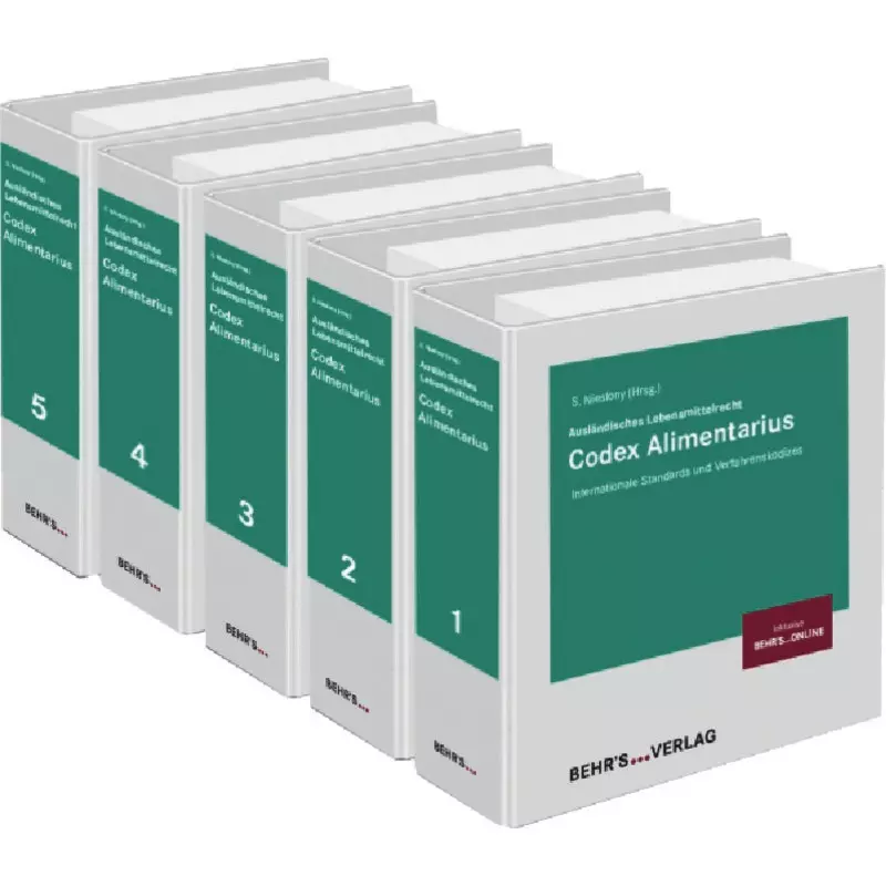 Codex Alimentarius - mit Fortsetzungsbezug