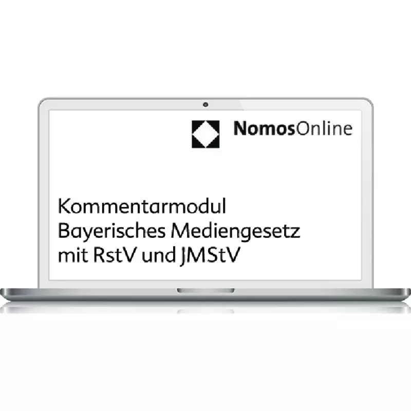 NomosOnline Kommentarmodul Bayerisches Mediengesetz mit RstV und JMStV