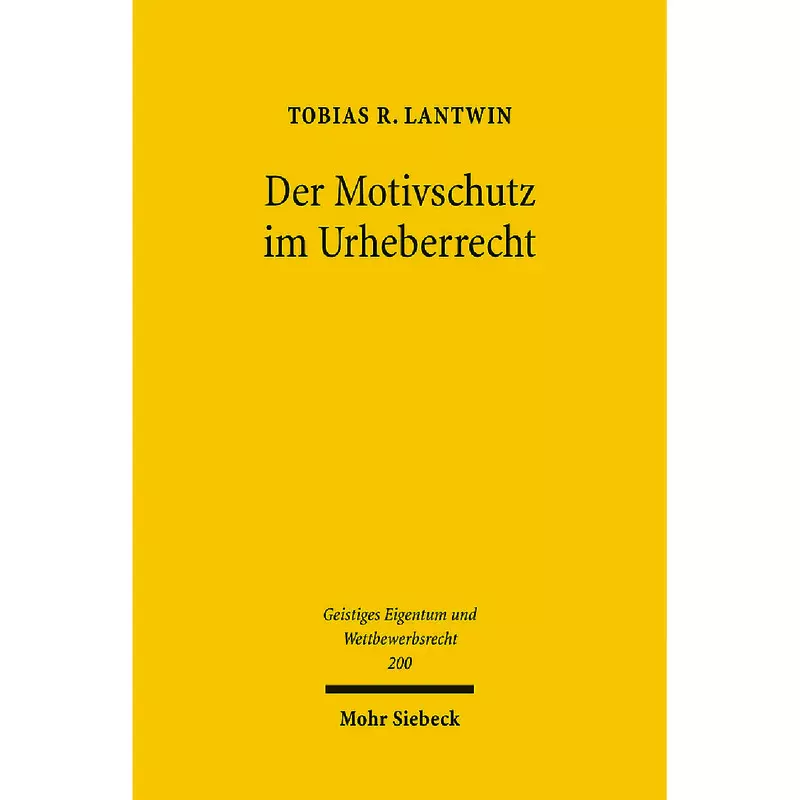 Der Motivschutz im Urheberrecht
