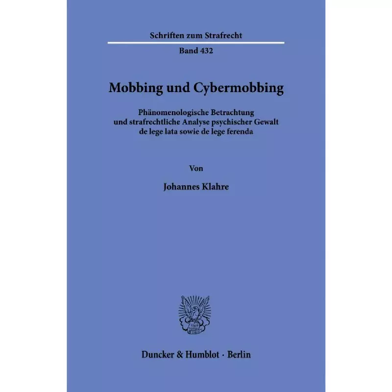 Mobbing und Cybermobbing